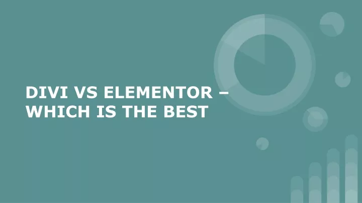 divi vs elementor which is the best