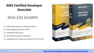 Real DVA-C01 Exam Questions Answers - Amazon DVA-C01 Dumps PDF