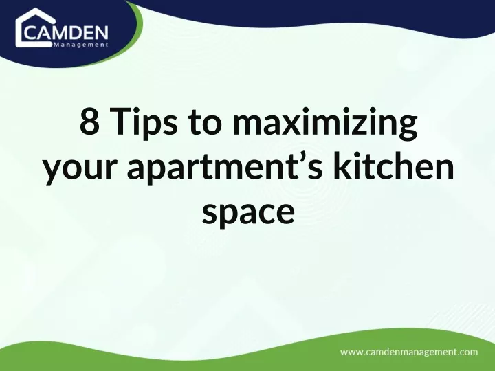 8 tips to maximizing your apartment s kitchen