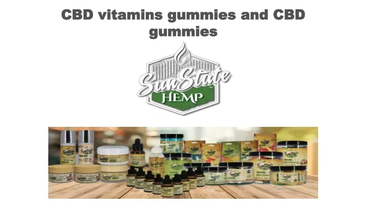 cbd vitamins gummies and cbd gummies