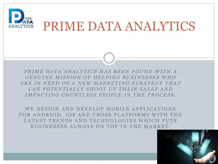 prime data analytics