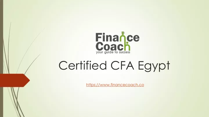 certified cfa egypt