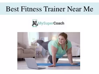 Best Fitness Trainer Near Me
