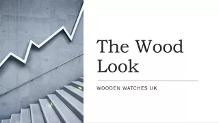 Wooden Watches for Men