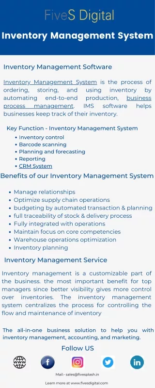 inventory management system