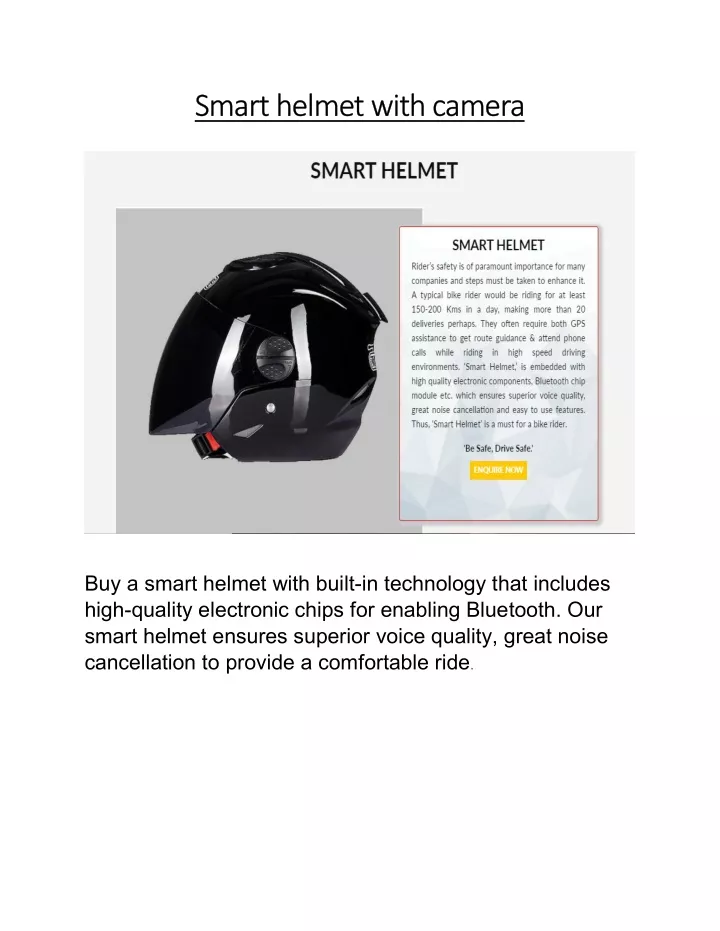 smart helmet with camera smart helmet with camera