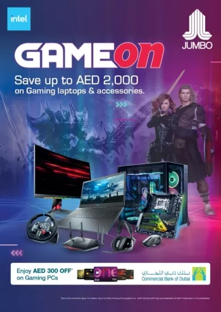 JUMBO GAME ON 2021 - Offers on Gaming Products