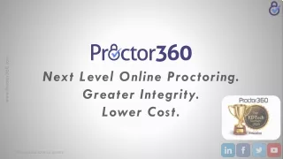 Remote Proctoring Software & Service for Online Exams | Proctor360