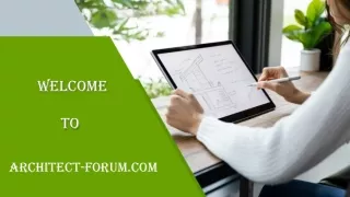 Pursue Online architect Course to earn continuing education credits