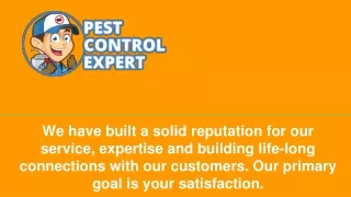 we have built a solid reputation for our service