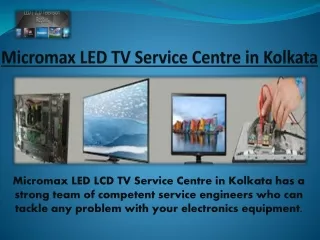 Micromax LED TV Service Centre in Kolkata