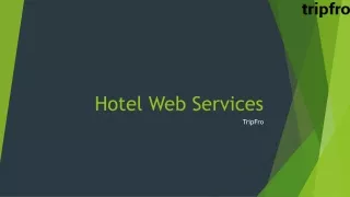 Hotel Web Services