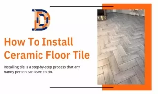 How To Install Ceramic Floor Tile