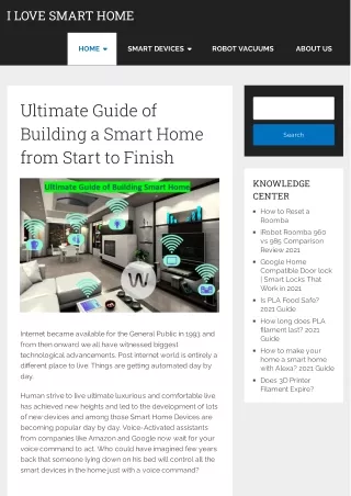 i love smart home