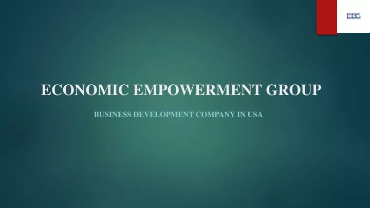 economic empowerment group