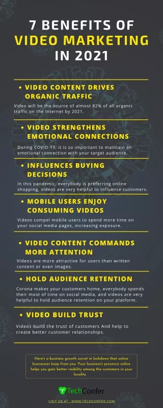 7 BENEFITS OF VIDEO MARKETING IN 2021