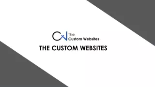 On Demand developer - Custom Website