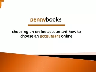 Pennybooks- Online Accountants UK | Online Accounting Advice