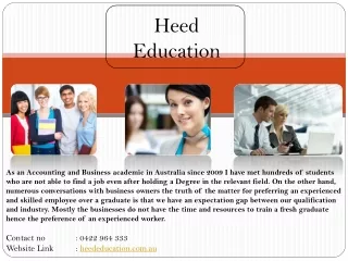heed education