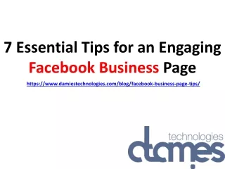 7 essential tips for an engaging facebook