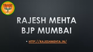 rajesh mehta bjp mumbai