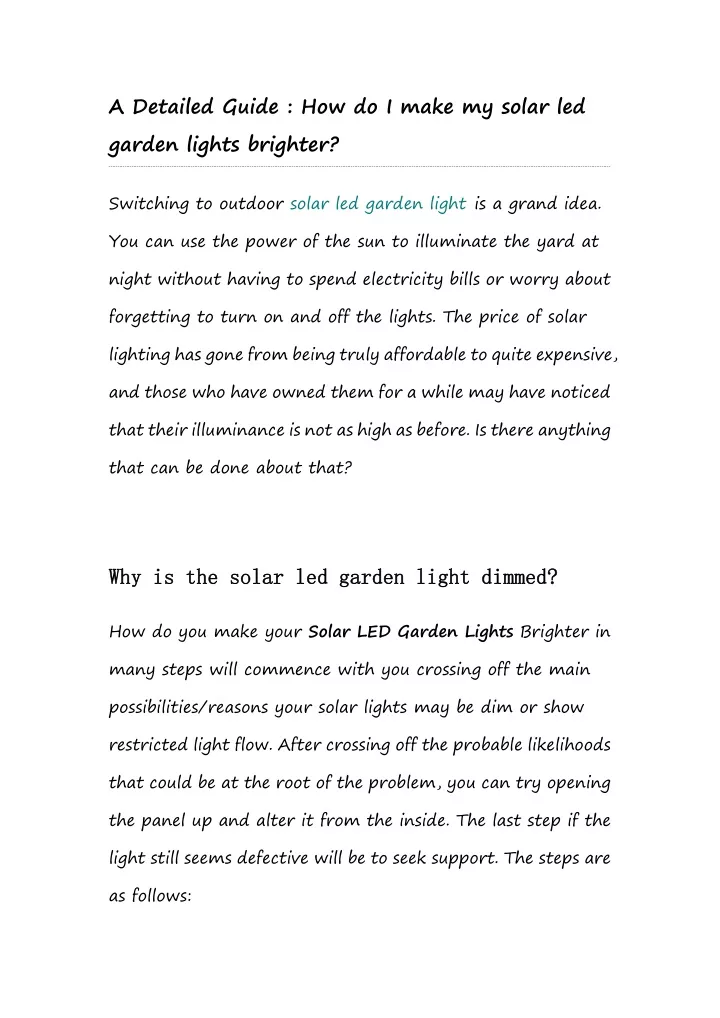 a detailed guide how do i make my solar