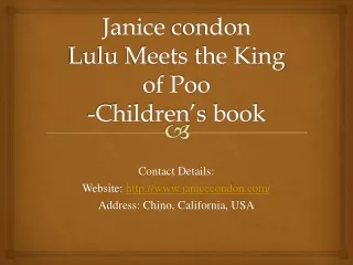 Acquire The King of Poo Book For Your Kid's