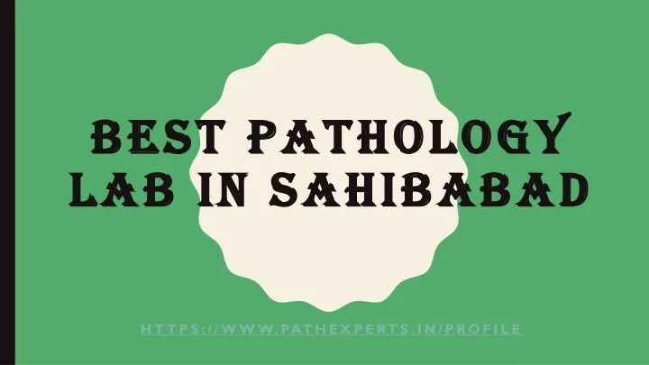 best pathology lab in sahibabad
