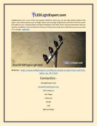 ledlightexpert com is one of the most popular