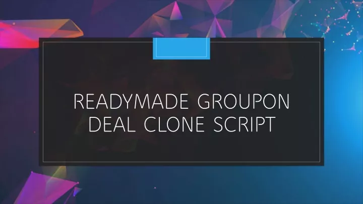 readymade groupon deal clone script