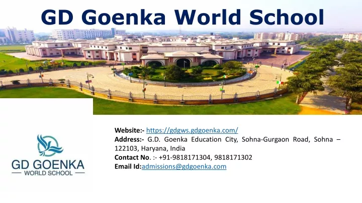 gd goenka world school