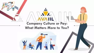 Company Culture or Pay: What Matters More to You?