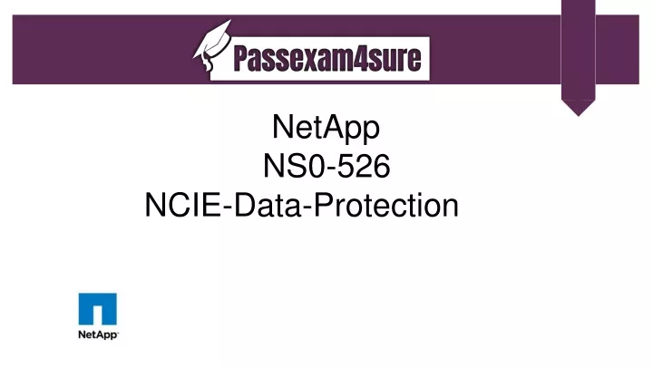 netapp ns0 526 ncie data protection