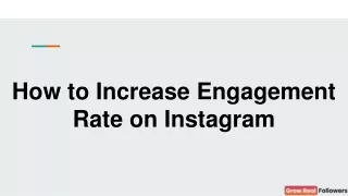 How to Increase Engagement Rate on Instagram in 2021