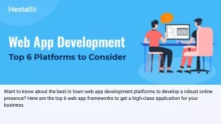 Web App Development: Top 6 Platforms to Consider