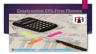 Construction CPA Firm Phoenix