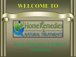 HomeNaturalcures