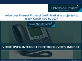 voice over internet protocol voip market