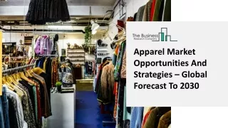 apparel market opportunities and strategies