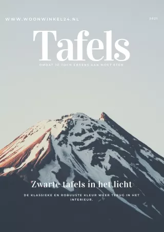Tafels en zwarte tafels