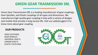 Green Gear Trasmissioni Srl