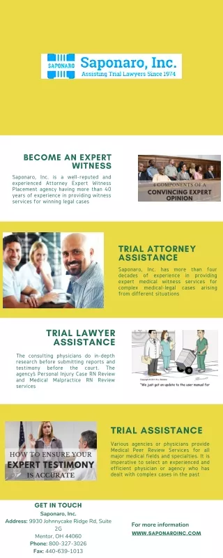 Insurance Expert Witness Services