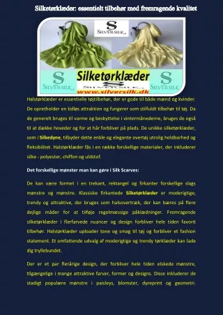 halst rkl der er essentielle t jtilbeh