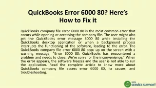 quickbooks error 6000 80 here s how to fix it