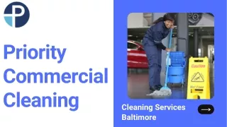 Maryland Janitorial Services