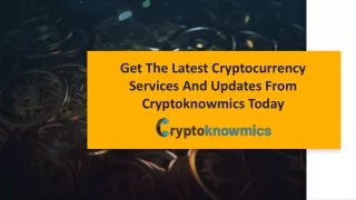 get the latest cryptocurrency services