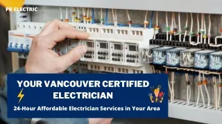 Electrician Company Vancouver – PR ELECTRIC