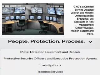 gxc is a certified service disabled veteran