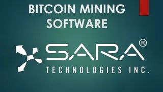 bitcoin mining software