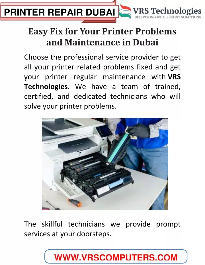 printer repair dubai